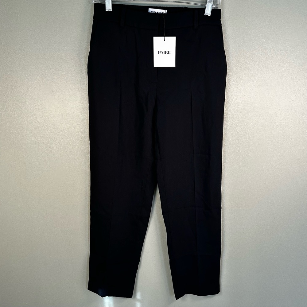 PAIRE Katharine Trouser /‎ 26″ Inseam size 2 black dress pants women’s